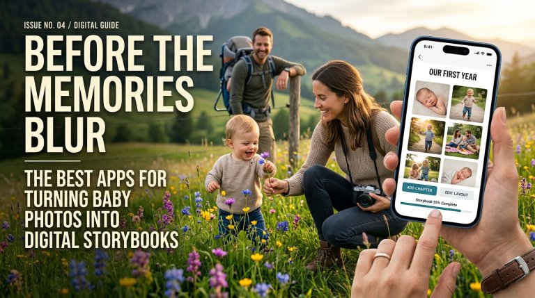 Before the Memories Blur: The Best Apps for Turning Baby Photos Into Digital Storybooks