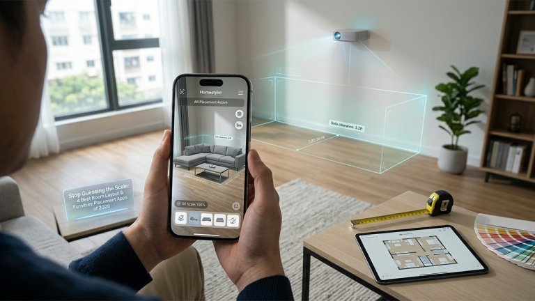 Stop Guessing the Scale: 4 Best Room Layout & Furniture Placement Apps of 2026