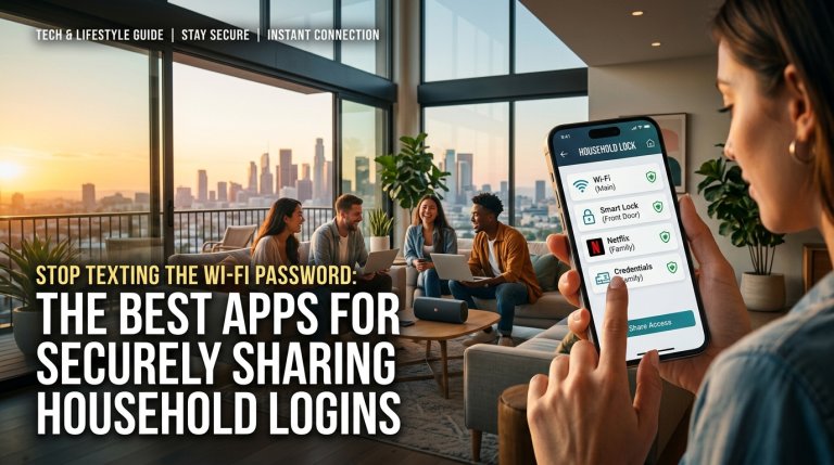 Stop Texting the Wi-Fi Password: The Best Apps for Securely Sharing Household Logins