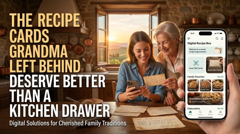 The Recipe Cards Grandma Left Behind Deserve Better Than a Kitchen Drawer