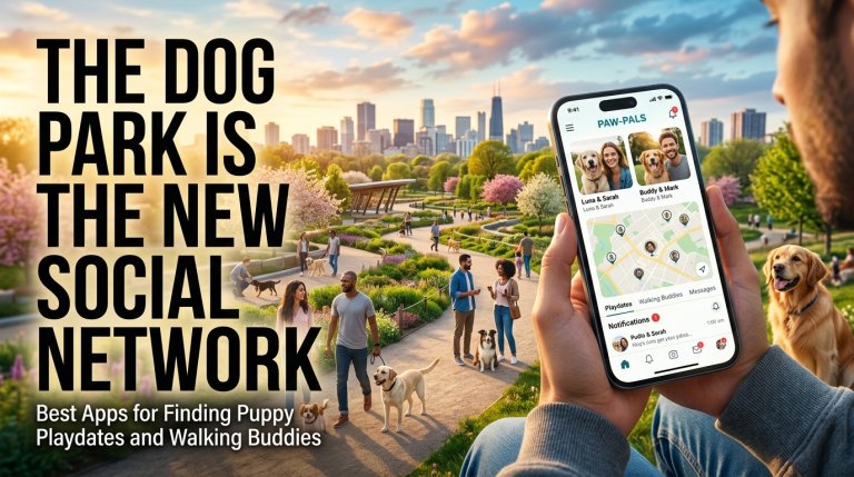 The Dog Park Is the New Social Network: Best Apps for Finding Puppy Playdates and Walking Buddies