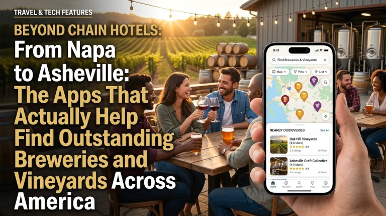 From Napa to Asheville: The Apps That Actually Help Find Outstanding Breweries and Vineyards Across America