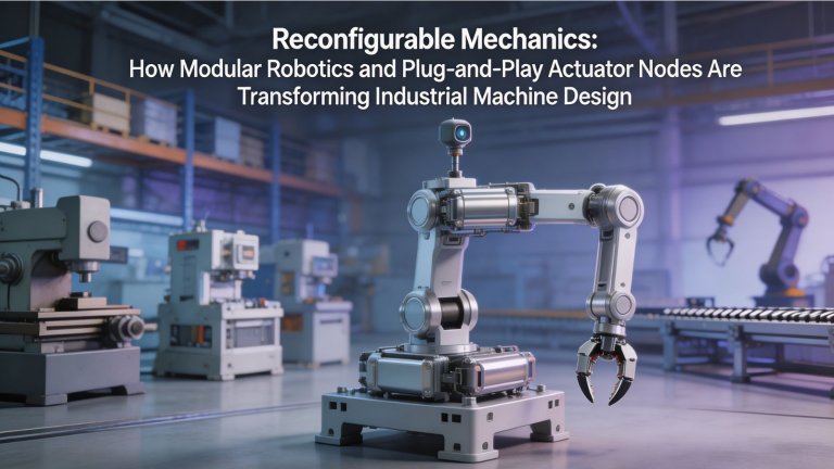 Reconfigurable Mechanics: How Modular Robotics and Plug-and-Play Actuator Nodes Are Transforming Industrial Machine Design
