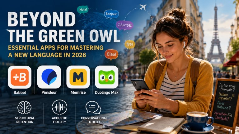 Beyond the Green Owl: Essential Apps for Mastering a New Language in 2026