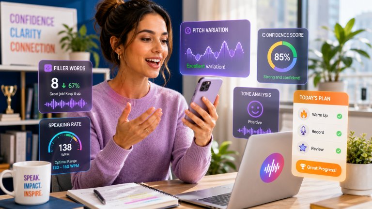 Mastering the Podium: Mobile Tools to Eradicate Stage Fright and Polish Communication Skills