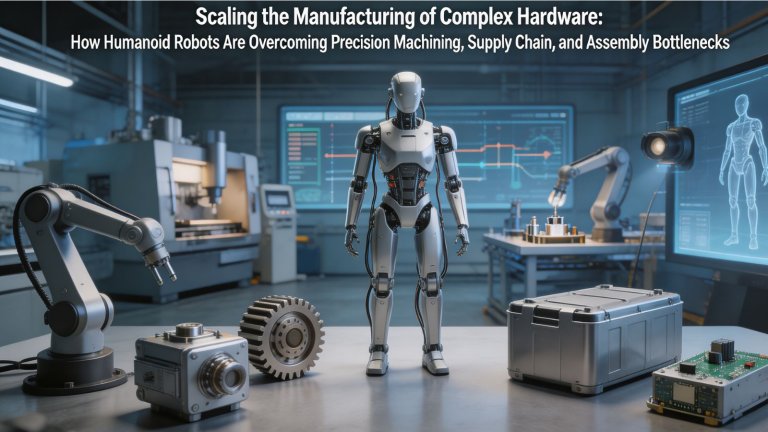 Scaling the Manufacturing of Complex Hardware: How Humanoid Robots Are Overcoming Precision Machining, Supply Chain, and Assembly Bottlenecks
