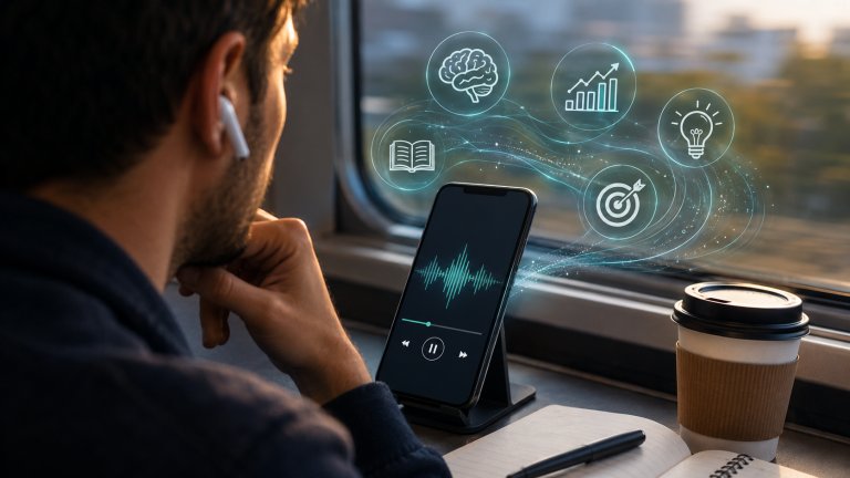 Commuting with Purpose: The Best Audio-Based Learning Apps for Fragmented Schedules