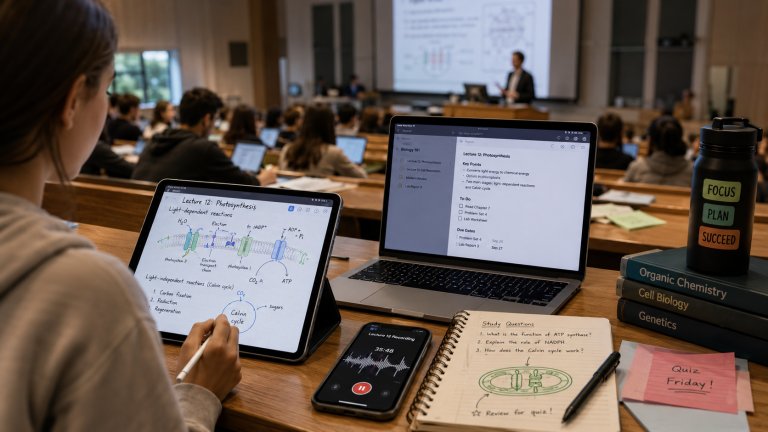 Digital Lecture Halls Demand Better Tools: The Essential Guide to Academic Organization and Note-Taking