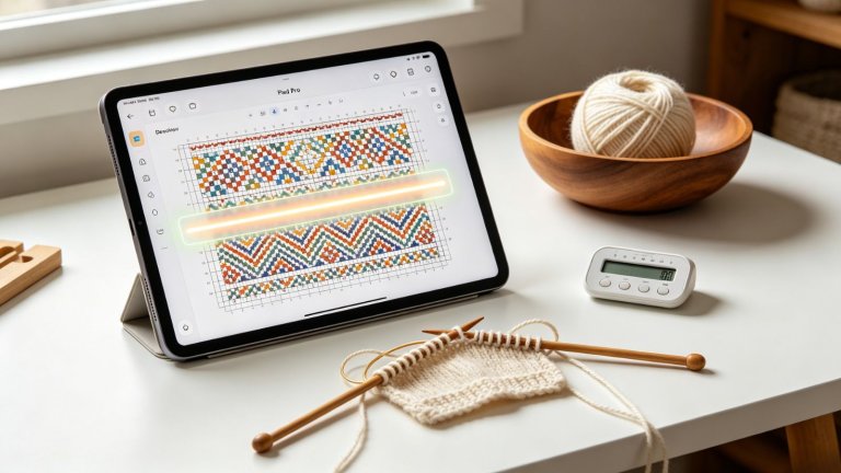 Ditch the Paper: How to Organize and Read Intricate Knitting & Crochet Patterns on Your Phone