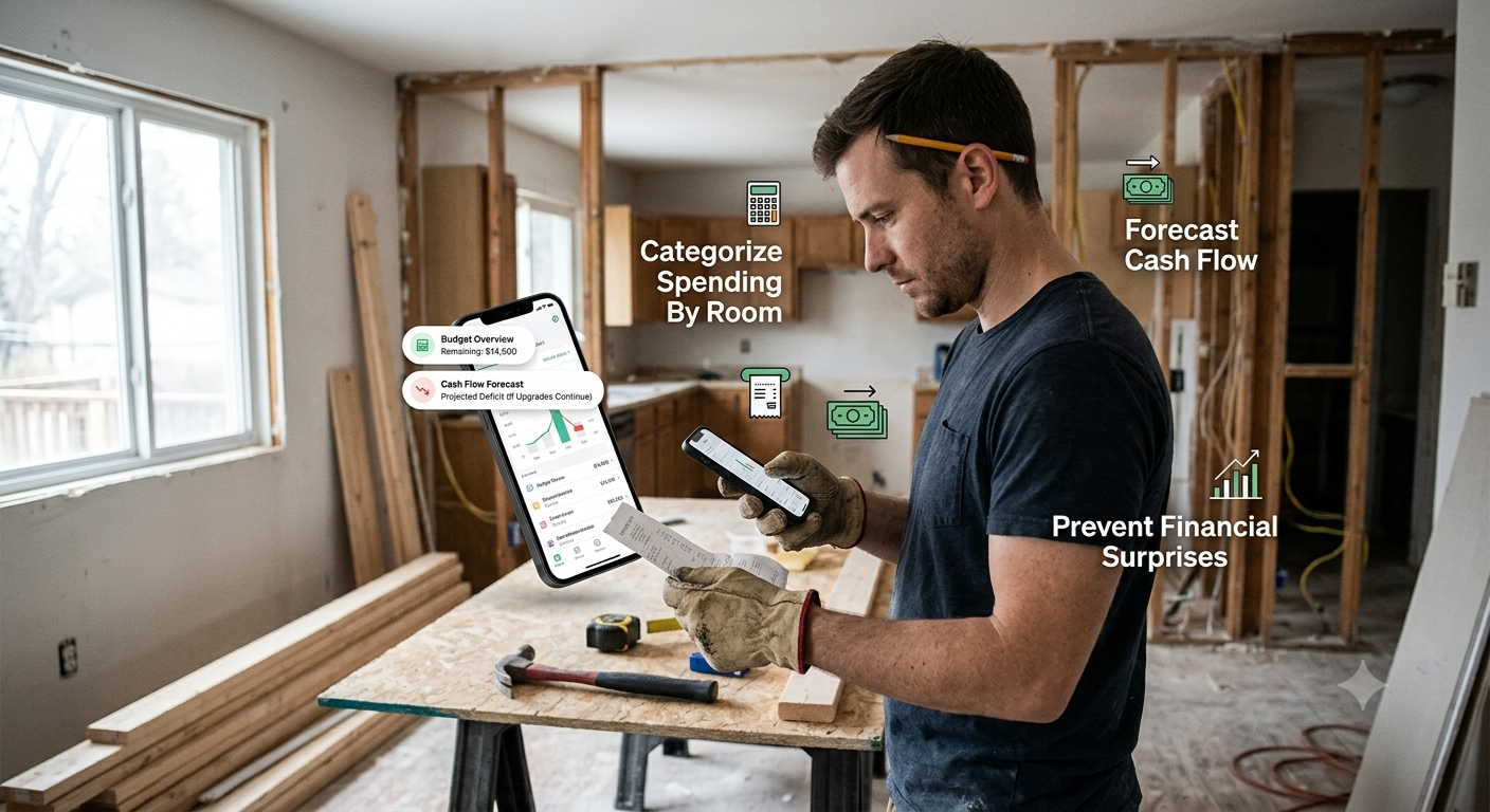 Home Renovation Budget Nightmare? 5 Apps That Keep Your Project on Track in 2026