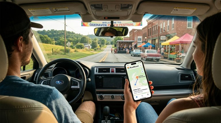 Hidden Festivals, Main Streets, and Roadside Gems: The Best Apps for Discovering Small-Town America on a Road Trip in 2026