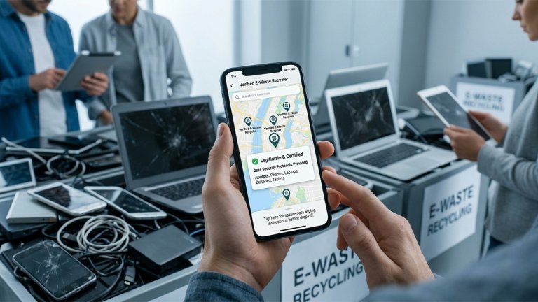 Ditch the E-Waste Safely: 5 Best US Apps for Electronics Recycling & Data Wipe
