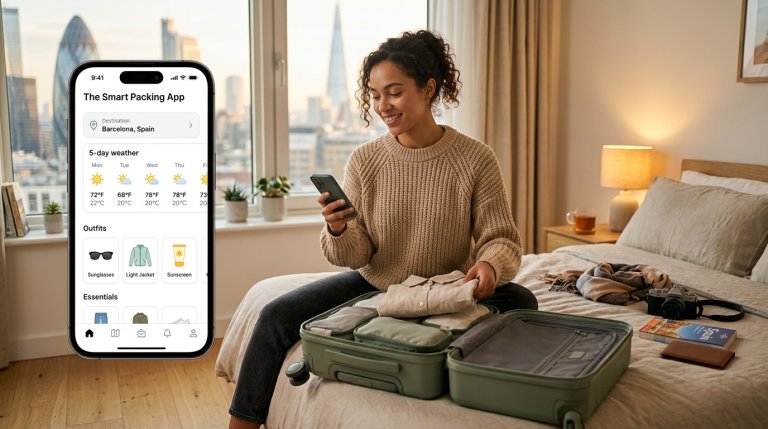 The Smart Packing Apps That Build Better Suitcases Using Your Destination's Weather