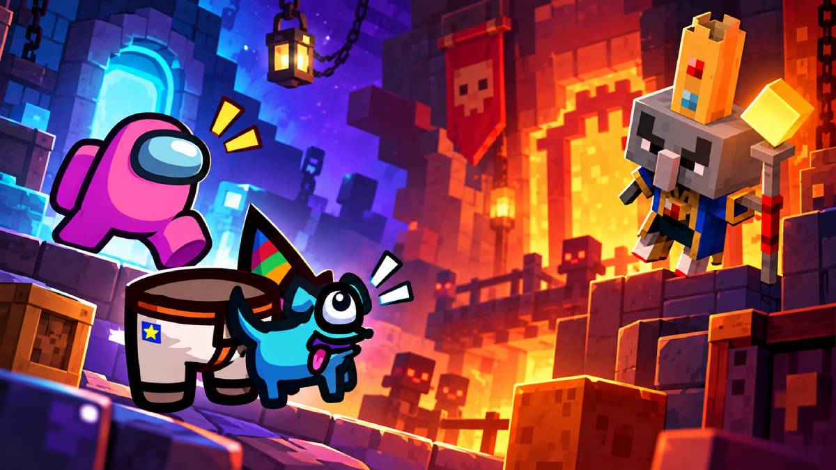 Are You FNAF: Security Breach Crossover Version In Minecraft