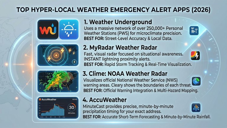 Don’t Rely on County Alerts: 4 Best Hyper-Local Weather Apps for Real-Time Home Emergencies