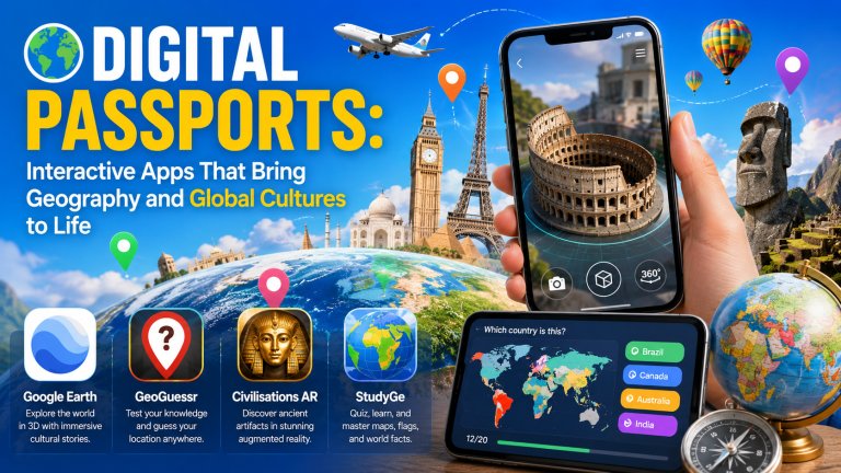 Digital Passports: Interactive Apps That Bring Geography and Global Cultures to Life