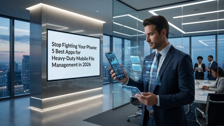 Stop Fighting Your Phone: 5 Best Apps for Heavy-Duty Mobile File Management in 2026