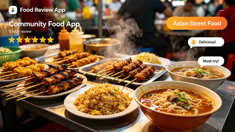Never Get Tourist-Trapped Again: 5 Apps That Find Real Local Street Food