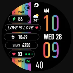 PRIDE RAINBOW Watch Face icon