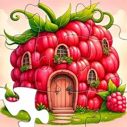 Whimsical House Jigsaw icon