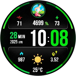 Digital PulseMotion Watch Face icon