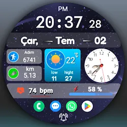FSW291 Digital Watch face icon