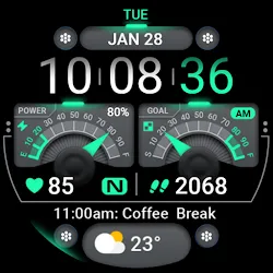OMG 341 Digital Watch Face icon