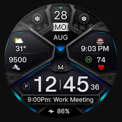 MD326 3D Modern Watch Face icon