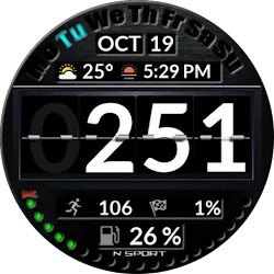 NTV520 - Digital watch face icon