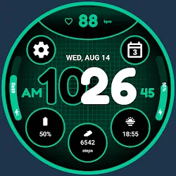 Grid Watch Face by HuskyDEV icon