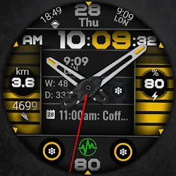 Analog Watch Face CUE137 icon