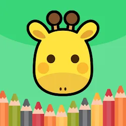 Painting Line:Color in animal icon