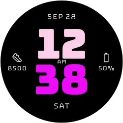 Minimal Bold Digital 001 icon