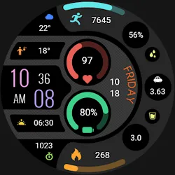 【Digital】Half Arc Widget icon