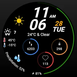 Digital Weather Sports Face icon