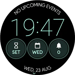 JHW Digital Thin: Watch face icon