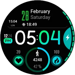 WearOs Amoled Watch Face TMZ icon