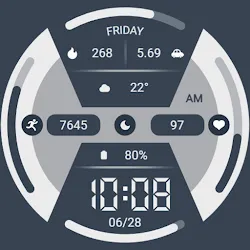 Blue Colors For Wear OS icon