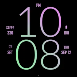 Pink Orchid Light Watch Face icon