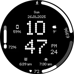 GRBL Nothing Bars V Watchface icon