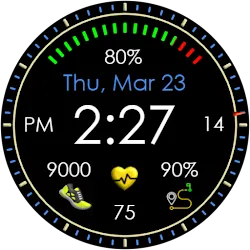 Iris4013 Digital Watch Face icon