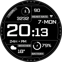 Digital Wuxysyp Watch face icon