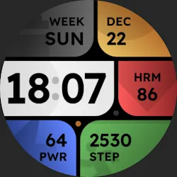 Colorful blocks: Watch Face icon