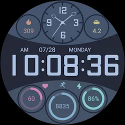 Blue Color Layer For Wear OS icon