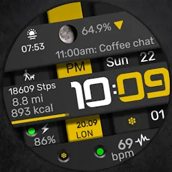 Digital Watch Face CRC042 icon