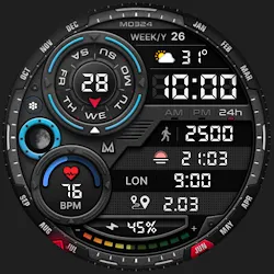 MD324 Hybrid watch face icon