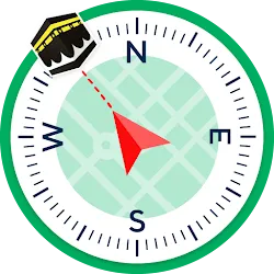 Bussola Qibla - Qibla Direção icon