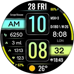 DIGI STRUMAN URX134 Watch face icon