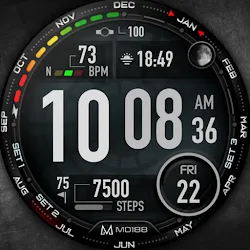 MD188 - Digital watch face icon