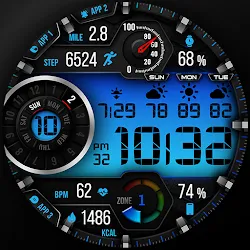 PER12 Digital Watch Face icon
